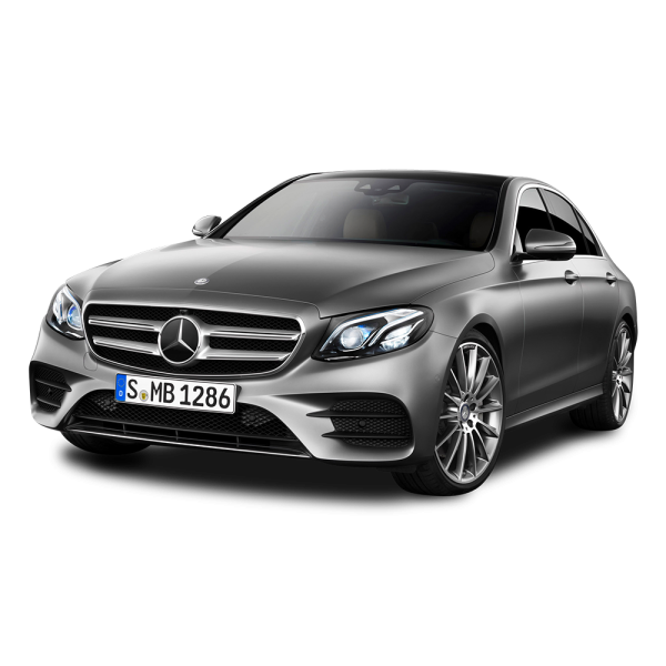 Free Premium PNG Grey Mercedes Benz E class Car