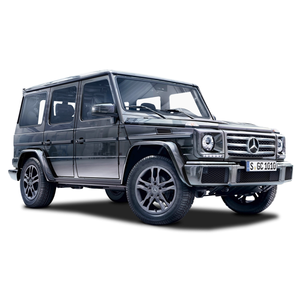 Free Premium PNG Black Mercedes Benz G Class SUV Car