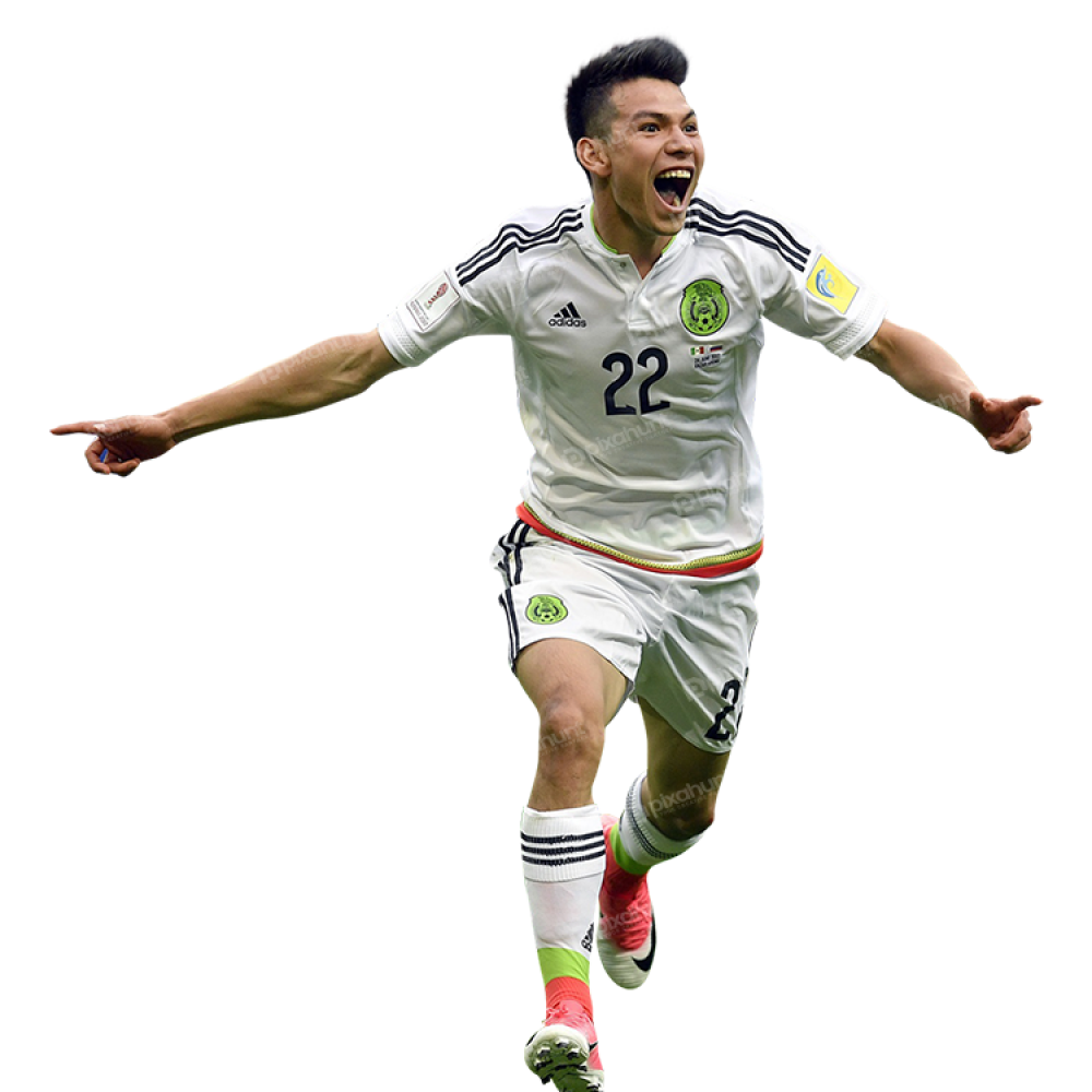 Free Premium PNG Mexican pro player in Win Copa America Hirving Lozano