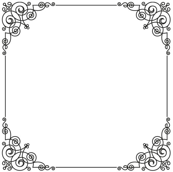 Free Premium PNG ornamental frame vector on beige