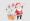 Christmas Santa Claus Balloons Christmas Gift Cartoons