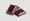 Delicious dark chocolate pieces are isolated on a transparent background PNG