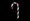 colored candy cane isolated on transparent  background