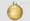 Three gold and red Christmas ornaments PNG