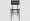 Barstool chair isolated on transparent background PNG