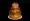 View of 3d delicious looking cake with candles png