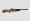 Sniper rifle isolated on transparent background vintage rifle png