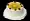 Tasty cake on plate  transparent background