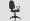 Office computer chair Interior element Isolated from the background From different angles