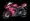 Fast motorcycle on transparent background