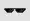 Flat design pixel art thug life sunglasses