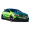 Green Mercedes Benz A Class Car