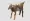 Photorealistic goat in nature png