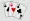 Playing cards on transparent background top view