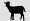 A standup Goat black shadow transparent background 