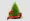 Christmas tree with balls and snow PNG