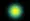 Abstract blurred green motion light and inner side yellow