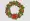 Flat design christmas wreath collection png