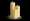 Mourning element with candles transparent background