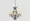 Crystal chandelier for the interior isolated on Transparent  background home lighting