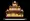 iew of 3d delicious looking cake with candles transparent background