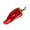 Red Chili pepper transparent background