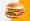 Transparent background delicious cheese burger