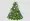 Set of christmas tree on transparent background 