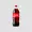 Bottle of cocacola  on the bottle