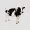 Holstein Friesian on transparent background