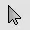 white arrow hand and magnifier non pixel mouse cursor 