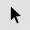 mouse click pointer cursor arrow flat 