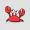 RED crab fish png