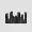 Skyscrapers isolated on transparent background PNG