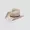 Realistic white cowboy hat transparent background PNG