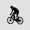  cycling bicycle rider athlete wearing sunglasses on road bike PNG