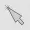 Black and white arrow hand and magnifier  pixel mouse cursor 