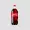 A bottle of coca cola is shown in a photo PNG BG