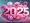 Free Pink Roses Background Clipart for Happy New Year 2025