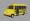 Yellow and black color 3D school bus illustration 