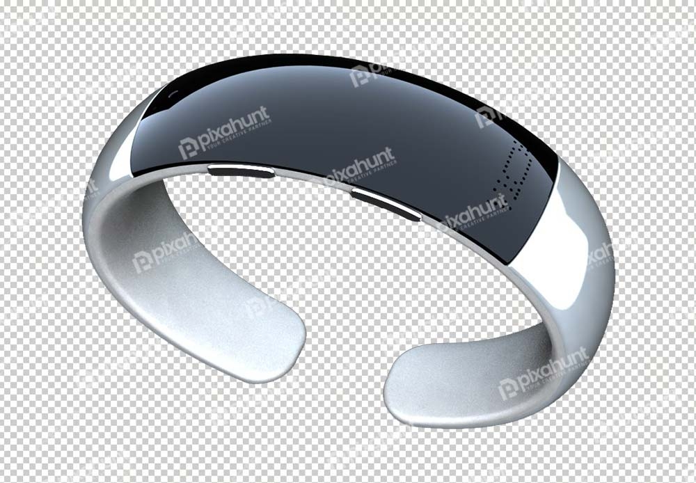 Free Download Premium PNG | Isolated Smartwatch Bracelet Gadget OLED, smart watch, gadget, ring png
