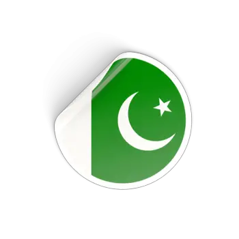 Pakistan Flag Sticker PNG High-Quality For Designer