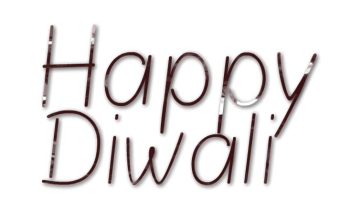 Happy Diwali Text Or Typography Design 3