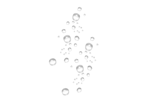 Underwater fizzy streams consisting of ascending air bubbles PNG