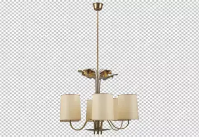 Light fixture isolated on transparent background png