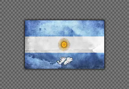 Free Bandera Argentina 2 - Flag Of Argentina, HD Png флаг аргентины