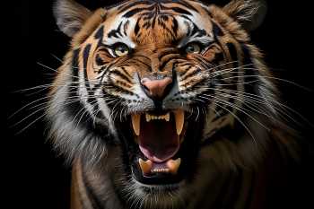 Bangladeshi royal Bengal tiger vector