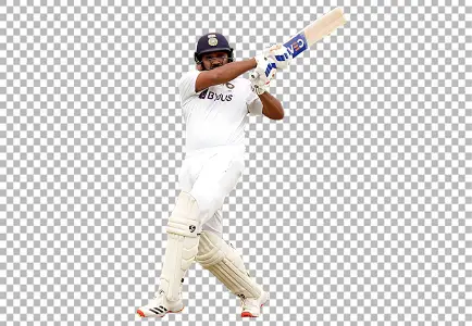 Rohit Sharma hits a four as he bats during day one of the cinch Second Test match at Lord\\\'s, London.