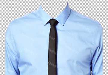 Dress Shirt T-shirt Necktie Suit | Male id photo frame in various costumes